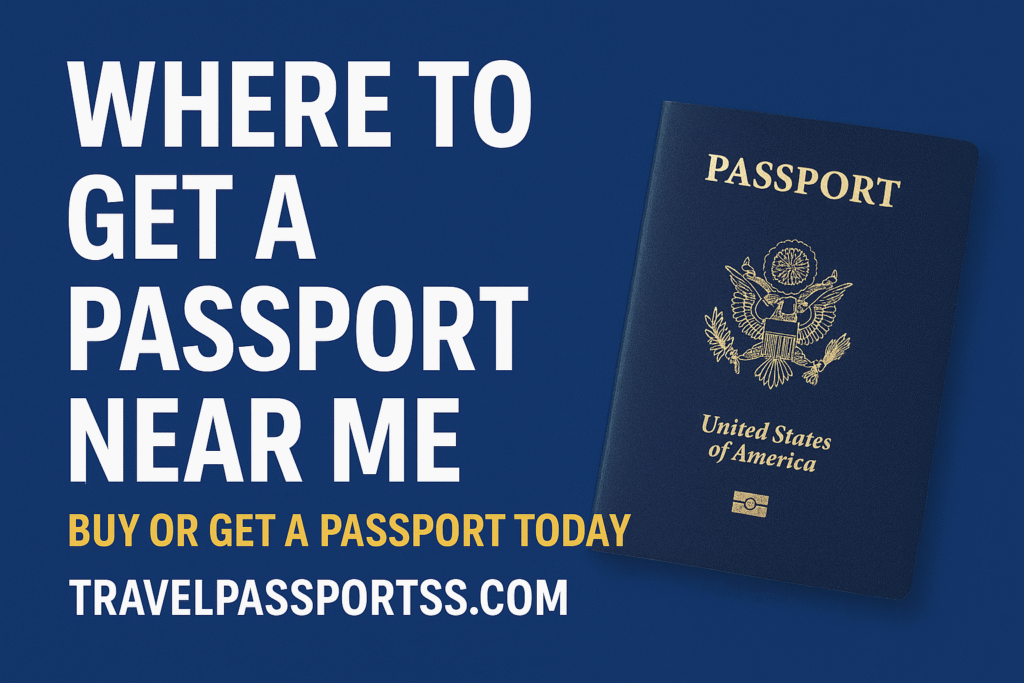 Where to get a passport near me​