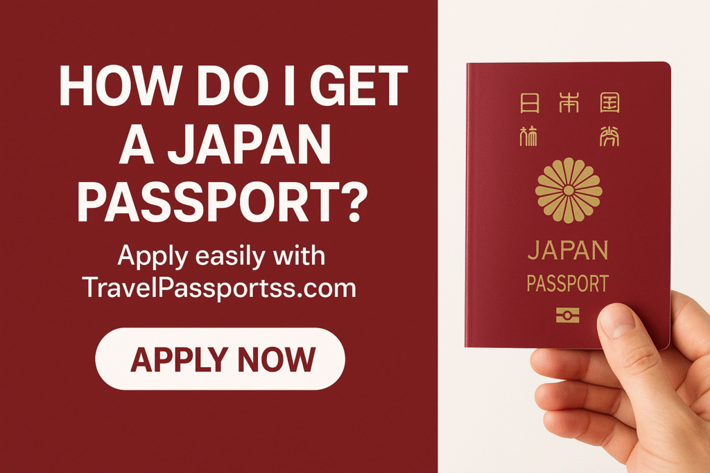 How do I get a Japan passport? How do I get a passport in Japan? ​